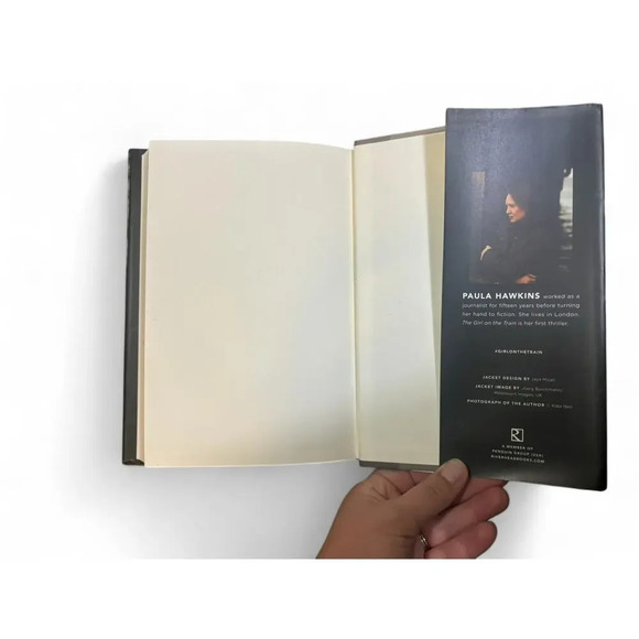 The Girl on the Train By Paula Hawkins: A Novel Hardcover - Picture 7 of 8